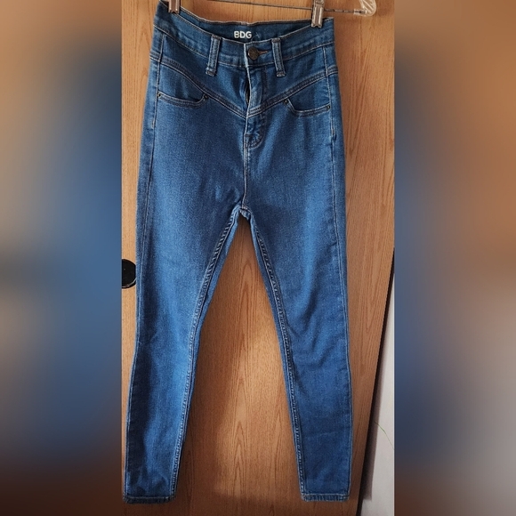 BDG Denim - BDG High Rise Blue Jeans Slim Fit